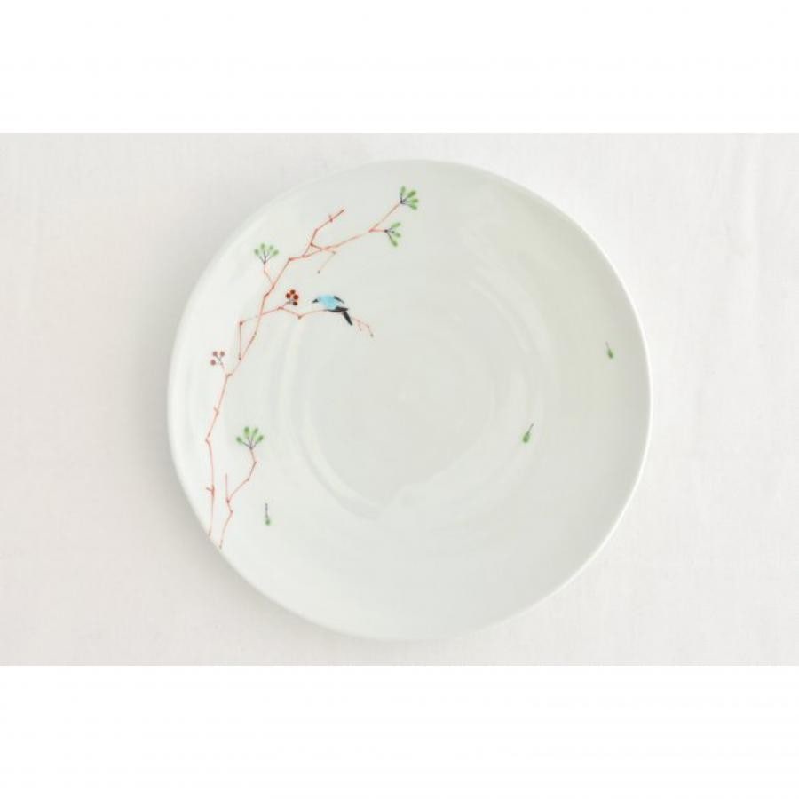 お皿7寸 鳥 / M.Pots