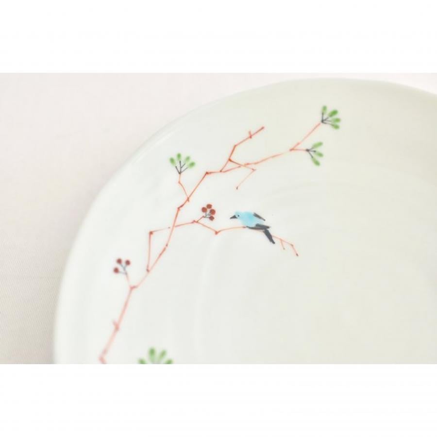 お皿7寸 鳥 / M.Pots