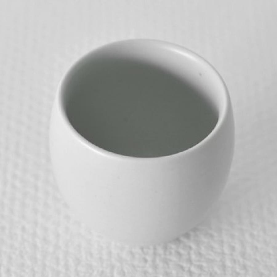 なつめ汲出し  白マット / 伊万里陶苑