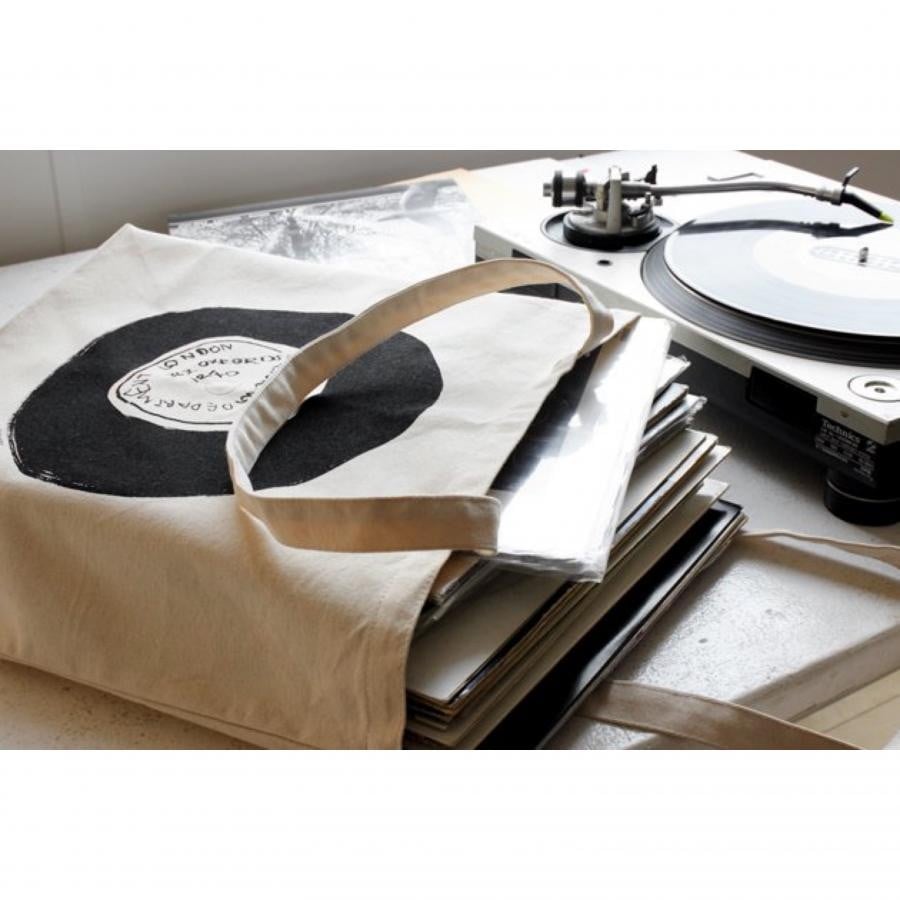 林 青那 個展「OBJET」 レコードトート / DO Original 24 クリーム