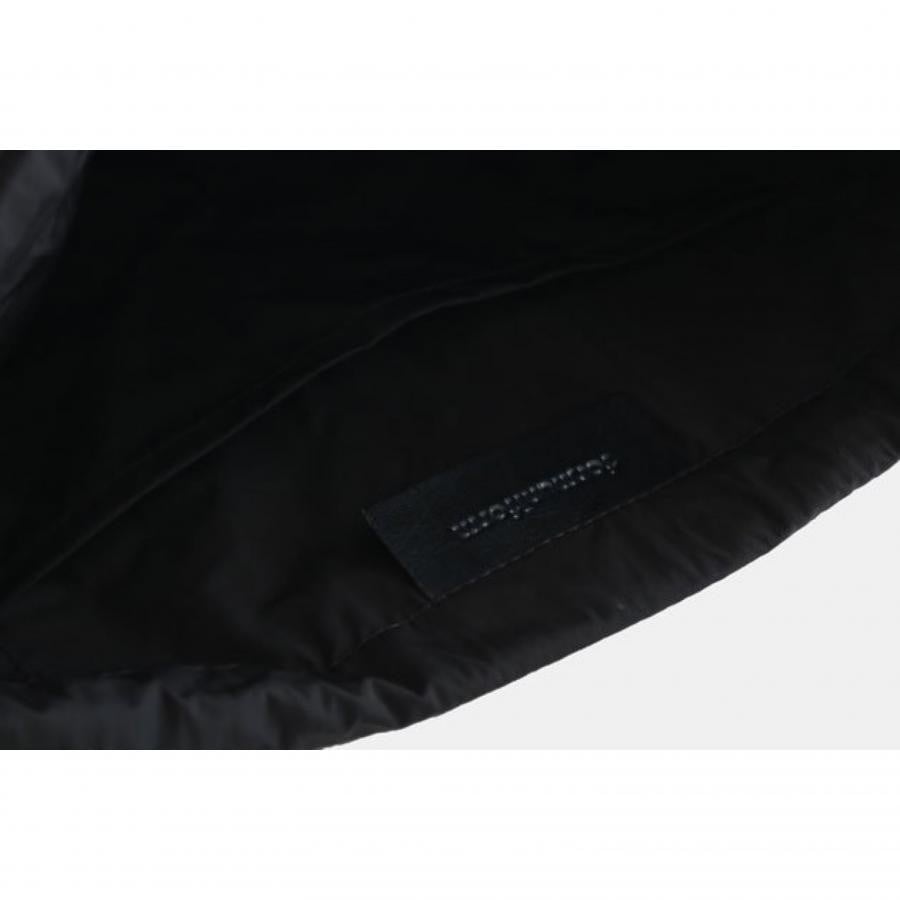 Drawstring bag with strap ブラック / formuniform 49 ブラック