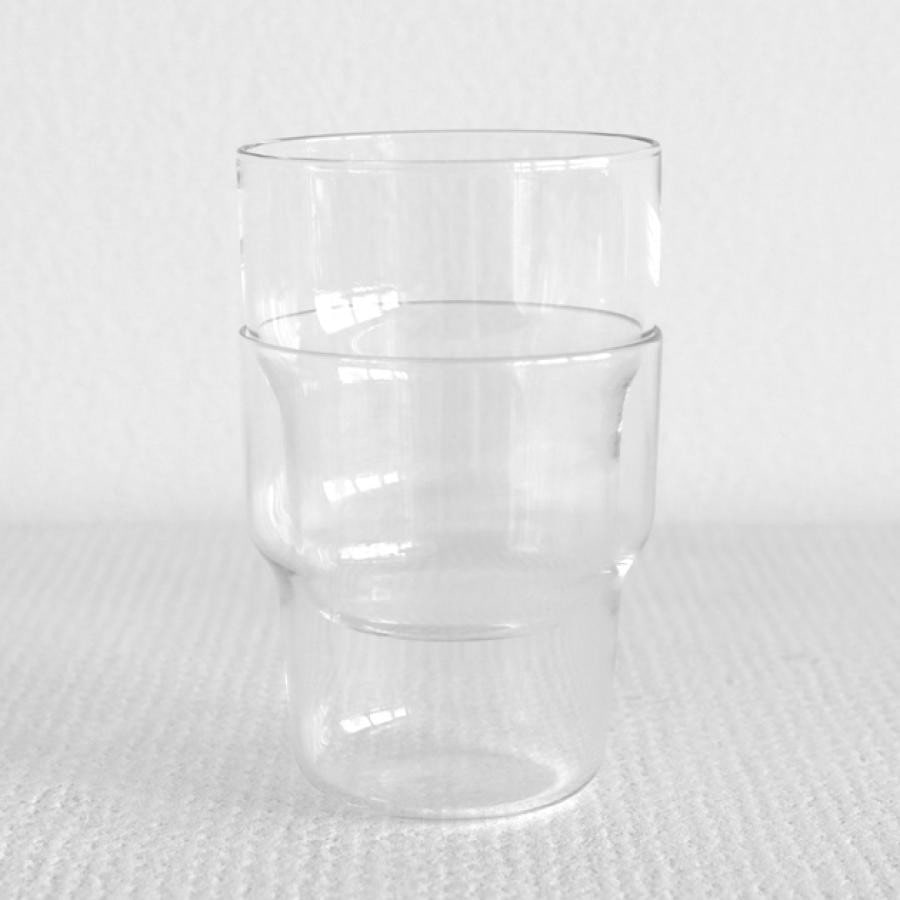 Heat-resistant Glass Cup 250ml (Curved) / TG glass