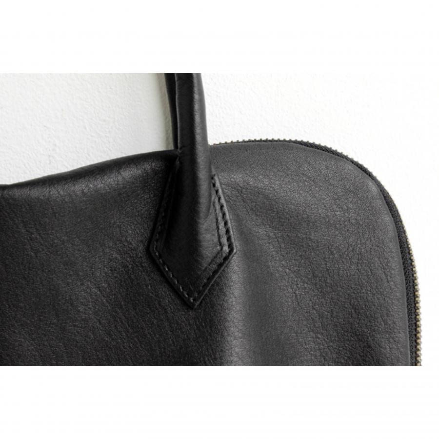 Silva Tote Bag Leather noir / THE FACTORY + DO