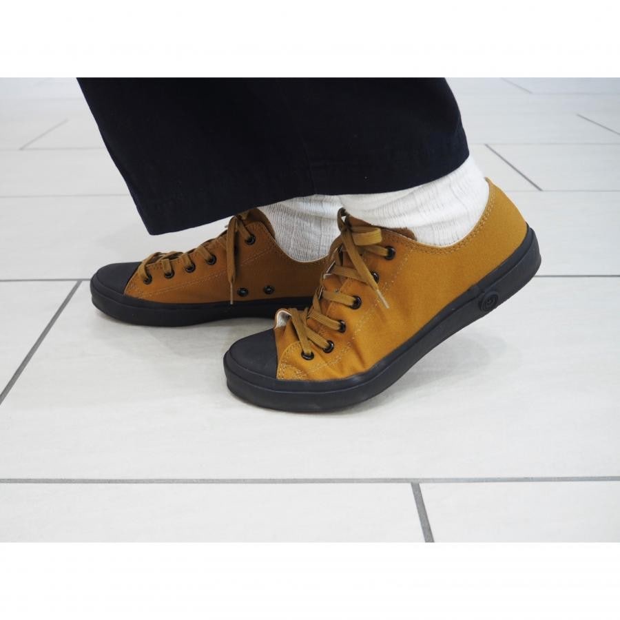 SHOES LIKE POTTERY / VULCANIZED CLOTH BROWN / MOONSTAR(22 BROWN)｜ CLASKA Gallery & Shop "DO"｜仙台