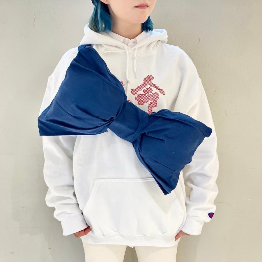 期間限定【 WHOWHAT 】リボンバッグ （キャンバス生地) レッド F