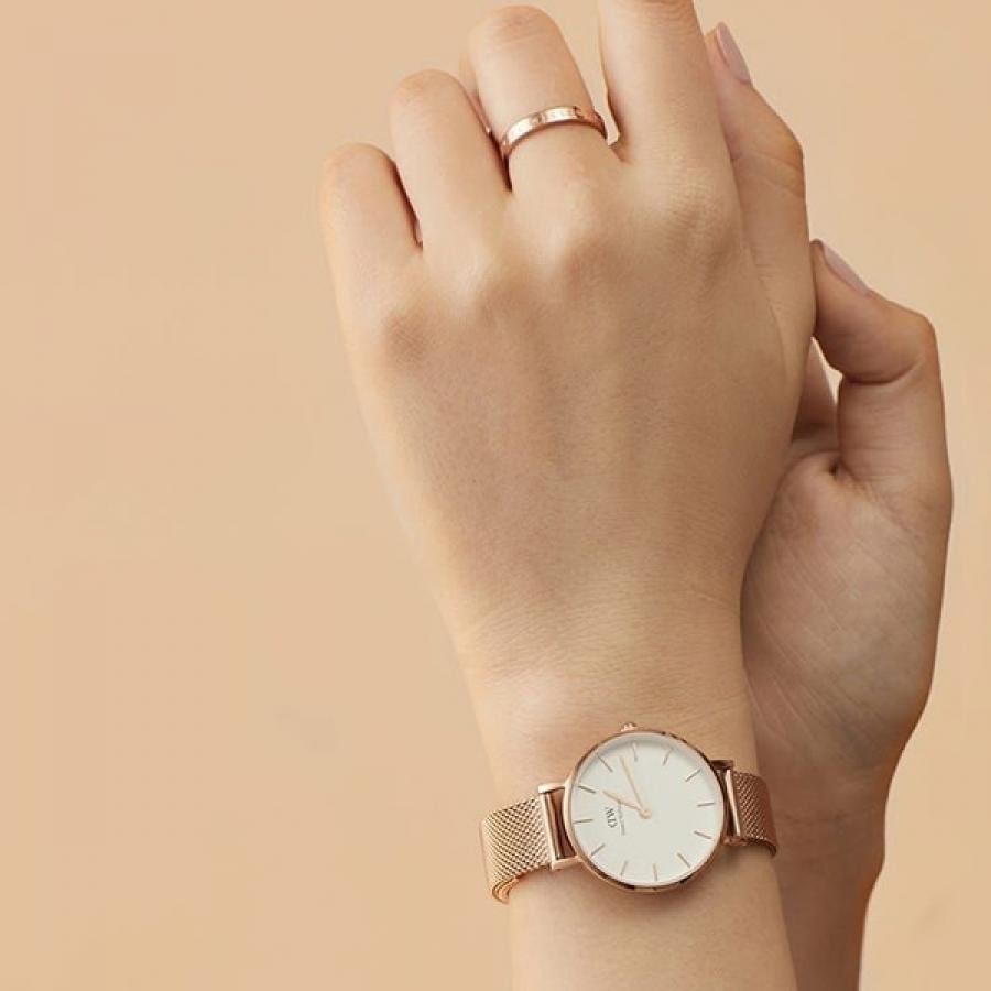 【Daniel Wellington】PETITE MELROSE DW00100163 ROSE White レディース