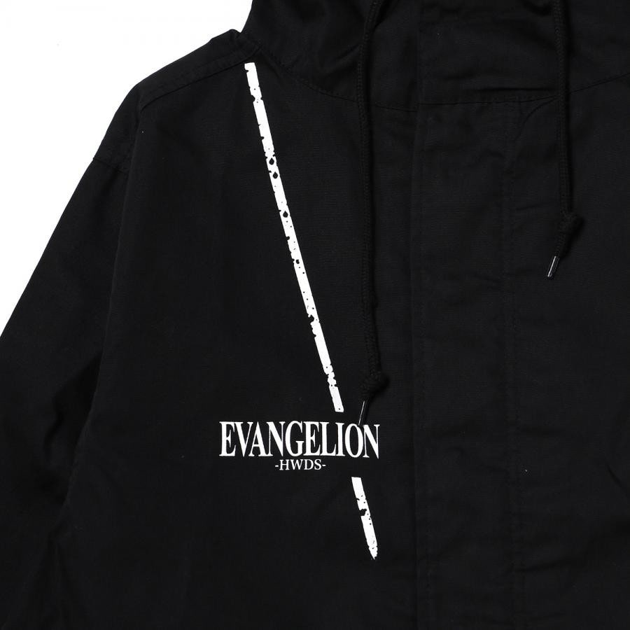 EVA-01 Logo Mods Coat by HWDS (BLACK) BLACK ONE SIZE
