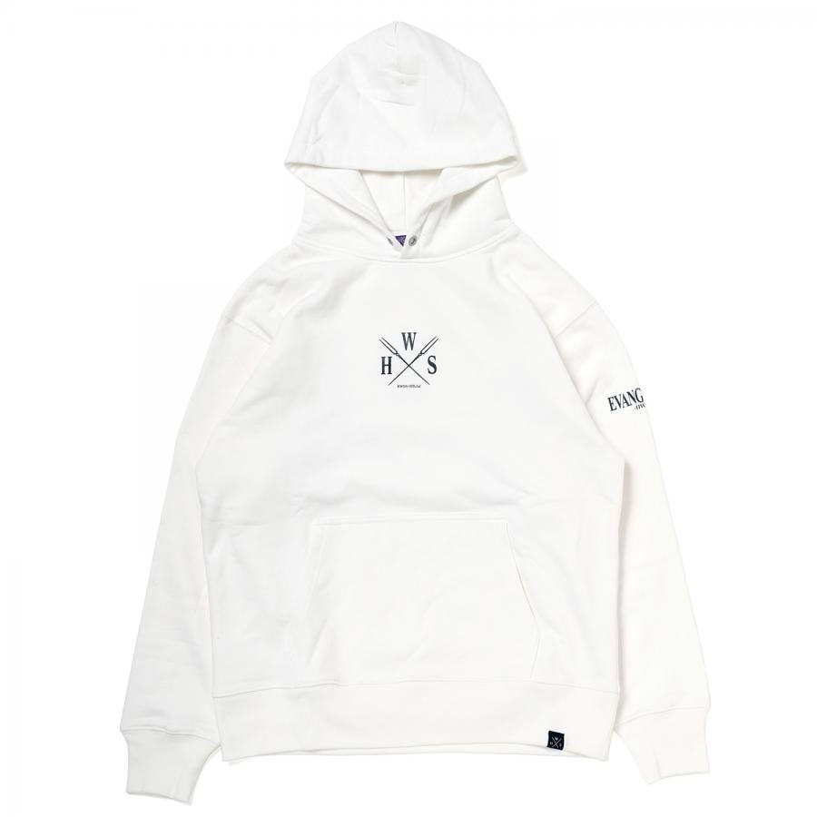 Back Logo Hoodie by HWDS (WHITE) WHITE L
