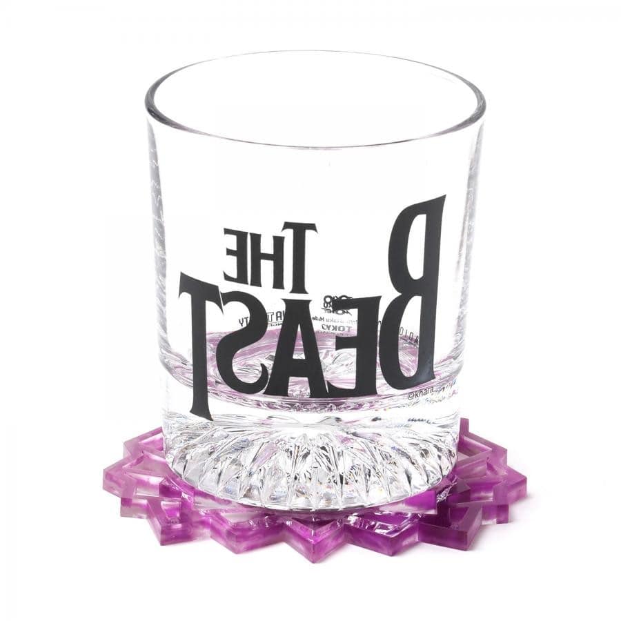 EVANGELION coaster by solworks (EVA-01 MODEL) EVA-01 model W97mm x H90mm x T5mm