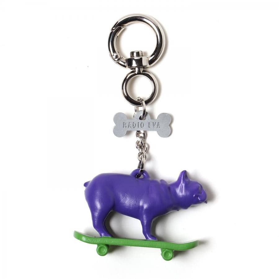 スケボー BUHI キーホルダー by Bull.tokyo (PURPLE(EVA-01)) PURPLE（EVA-01） ONE SIZE