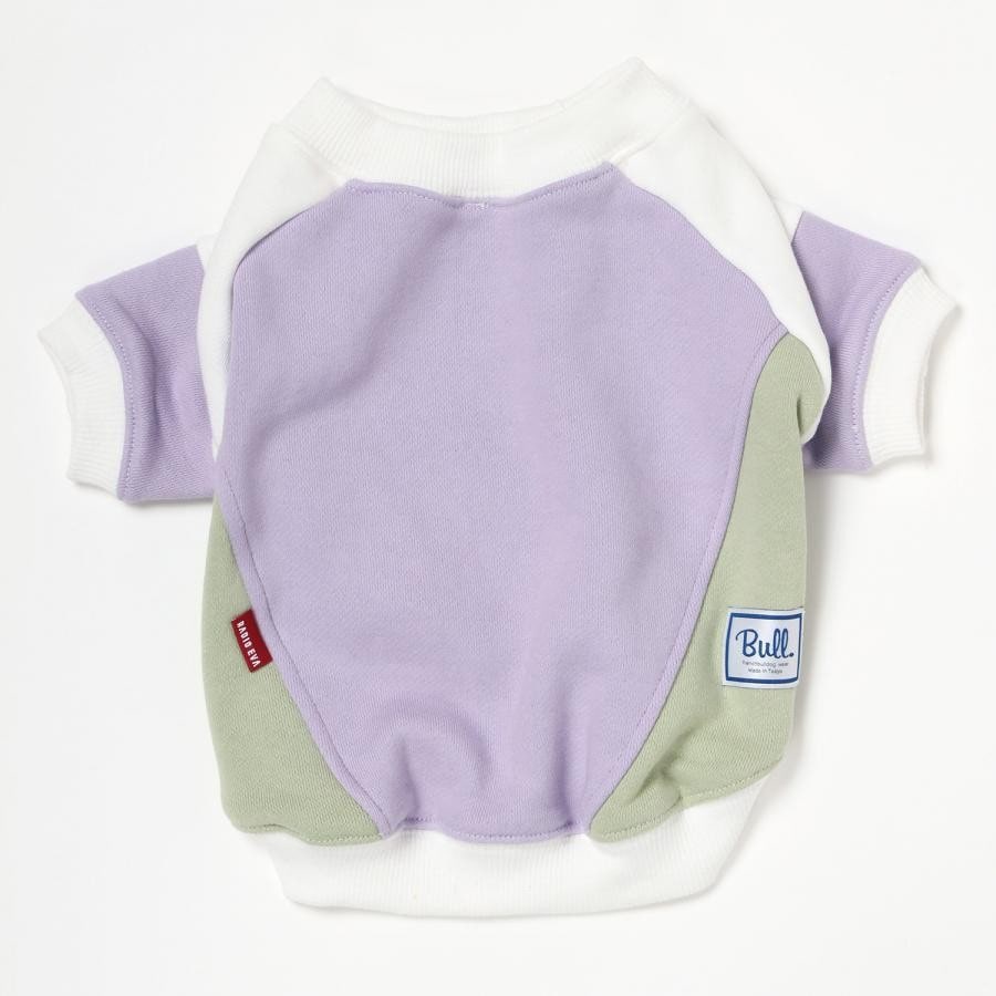 スイッチング クルーネック by Bull.tokyo (PURPLE(EVA-01)) PURPLE（EVA-01） XL