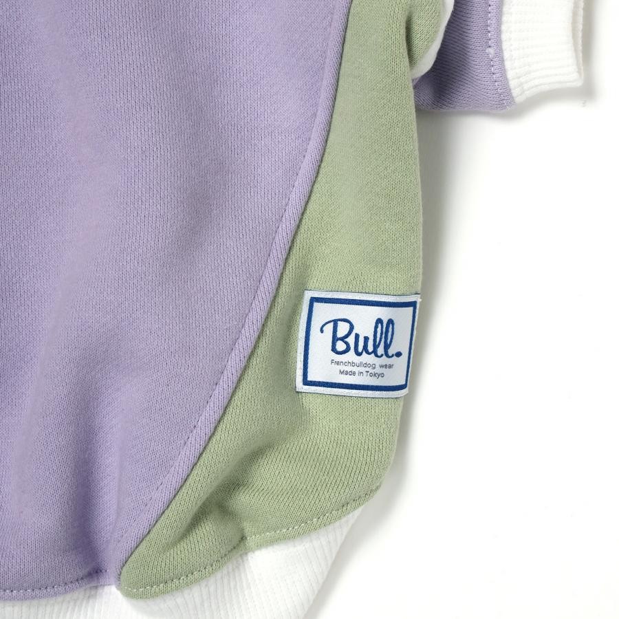 スイッチング クルーネック by Bull.tokyo (PURPLE(EVA-01)) PURPLE（EVA-01） XL