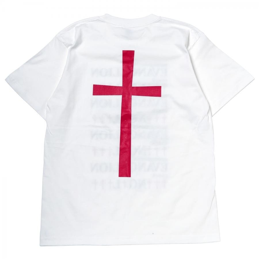 EVANGELION T-Shirt by SNACK NGL (WHITE) WHITE XL