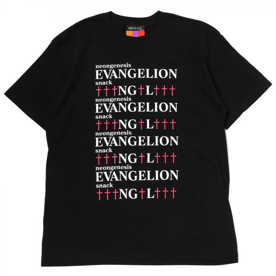 EVANGELION T-Shirt by SNACK NGL (BLACK)(XL BLACK)｜ RADIO EVA STORE｜渋谷PARCO  | ONLINE PARCO（オンラインパルコ）