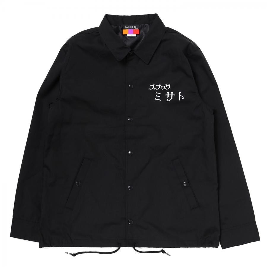 SNACK MISATO Coach JKT by SNACK NGL (BLACK)(L BLACK)｜ RADIO EVA  STORE｜渋谷PARCO | ONLINE PARCO（オンラインパルコ）