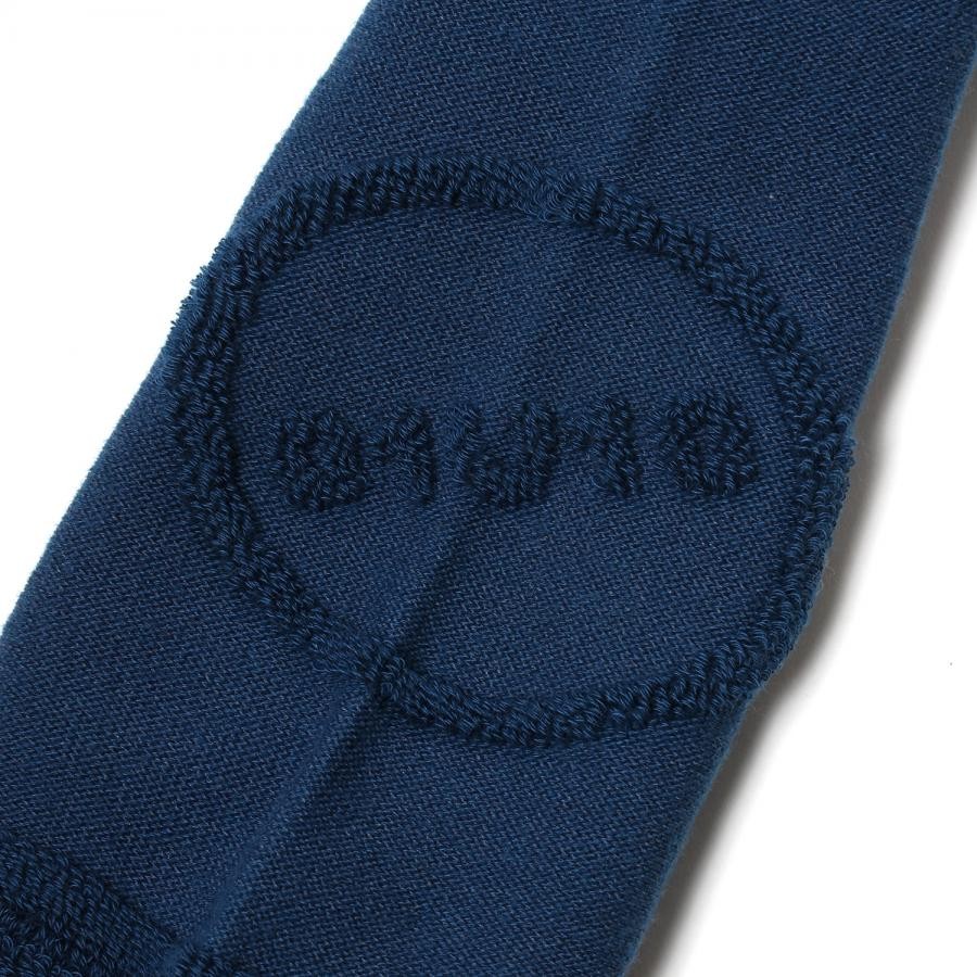 pile socks by 01u10 (NAVY(Mark.06)) BLUE（Mark.06） FREE(24-26ｃｍ)