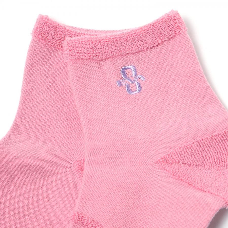 pile socks by 01u10 (PINK(8号機)) PINK（8号機） FREE(24-26ｃｍ)