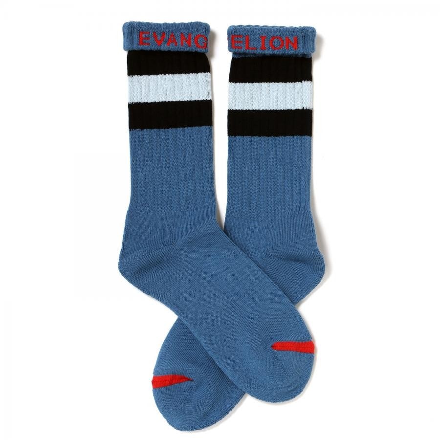 NEW SKATER SOCKS by ching&co. (BLUE(シンジ)) BLUE（シンジ） FREE