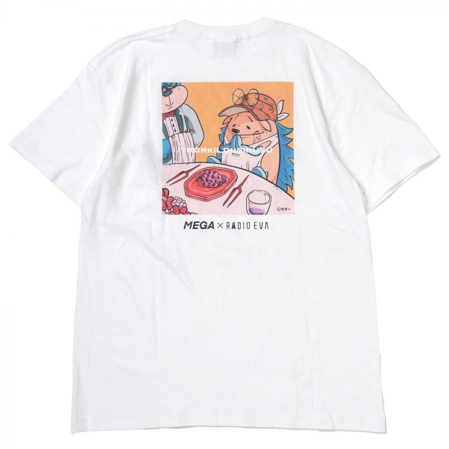 ティーシャツくん by MEGA（LONGINUS）(XL WHITE)｜ RADIO EVA STORE