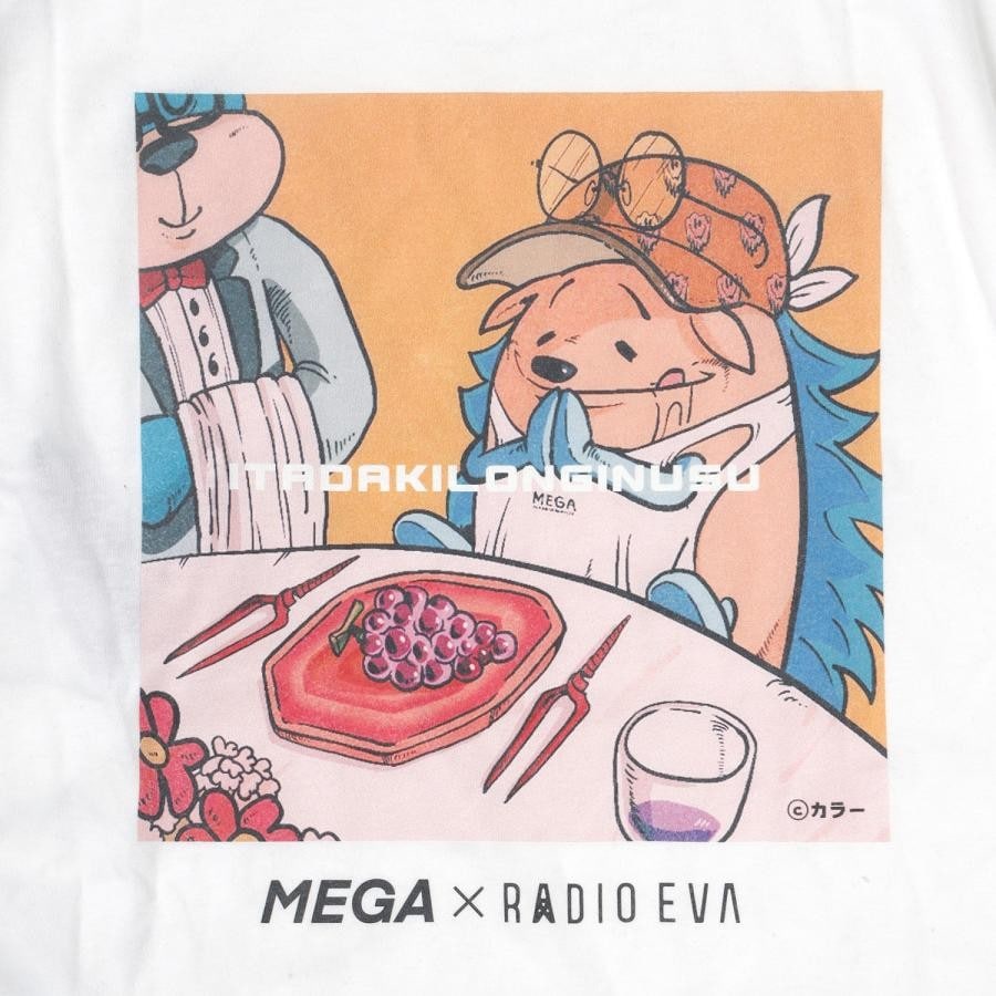 ティーシャツくん by MEGA（LONGINUS）(XL WHITE)｜ RADIO EVA STORE