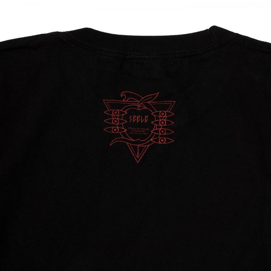 Long sleeve T shirt（第8の使徒）by MALICIOUS.X (BLACK×WHITE) BLACK×WHITE ONE SIZE