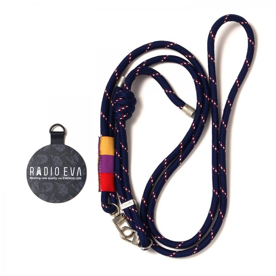 RADIO EVA MOBILE TAG&STRAP (NAVY)【受注生産商品（ご注文から40～60日でお届け予定）】 NAVY FREE