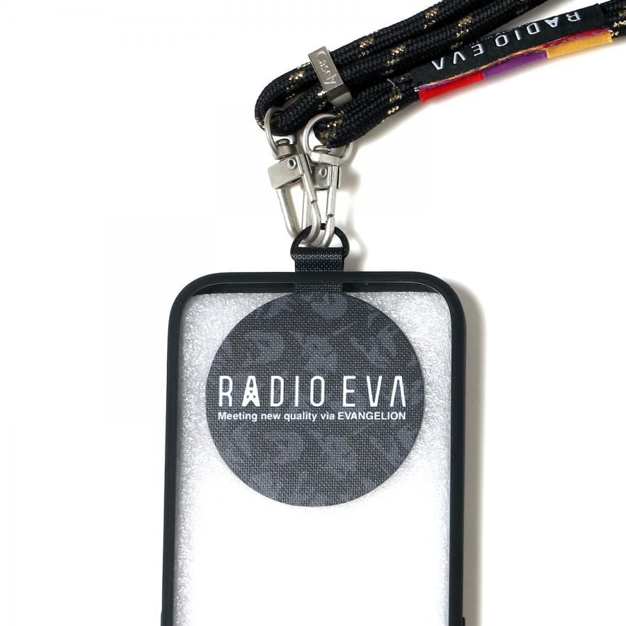 RADIO EVA MOBILE TAG&STRAP (BLACK)【受注生産商品（ご注文から40～60日でお届け予定）】 BLACK FREE