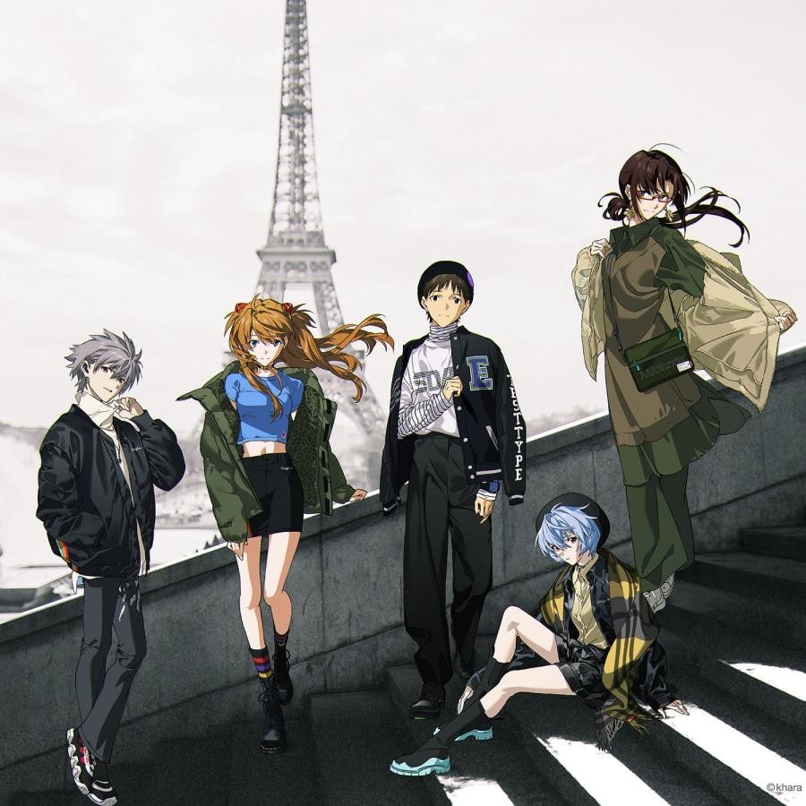 RADIO EVA Illustration Cutsew γ (Mai Yoneyama) (BLACK(COLOR)) BLACK(COLOR) ONE SIZE