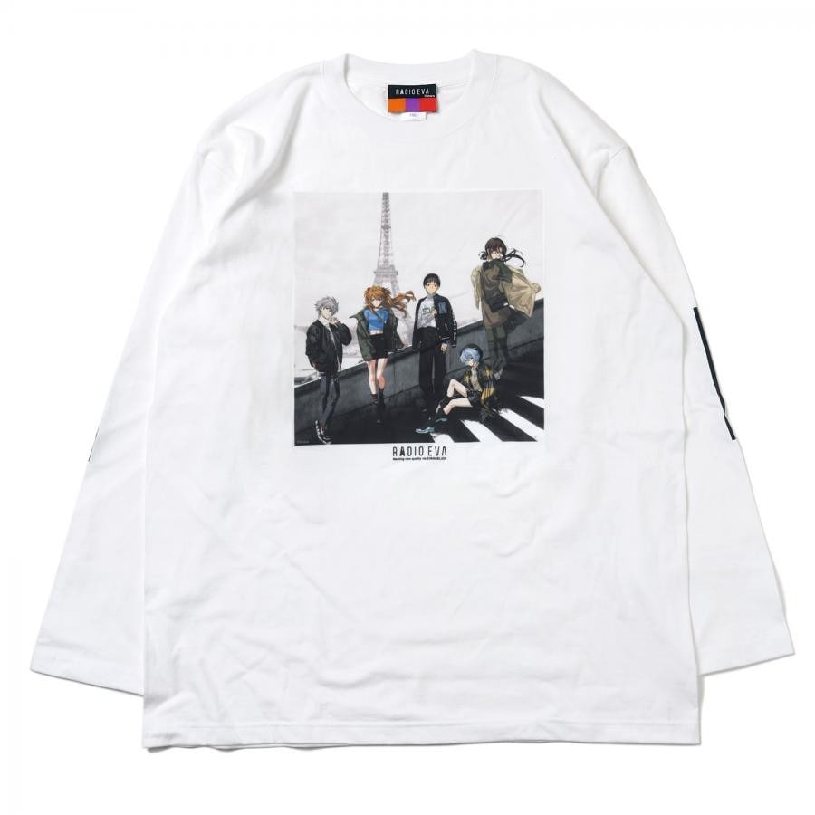 RADIO EVA Illustration Cutsew γ (Mai Yoneyama) (WHITE(COLOR)) WHITE(COLOR) ONE SIZE