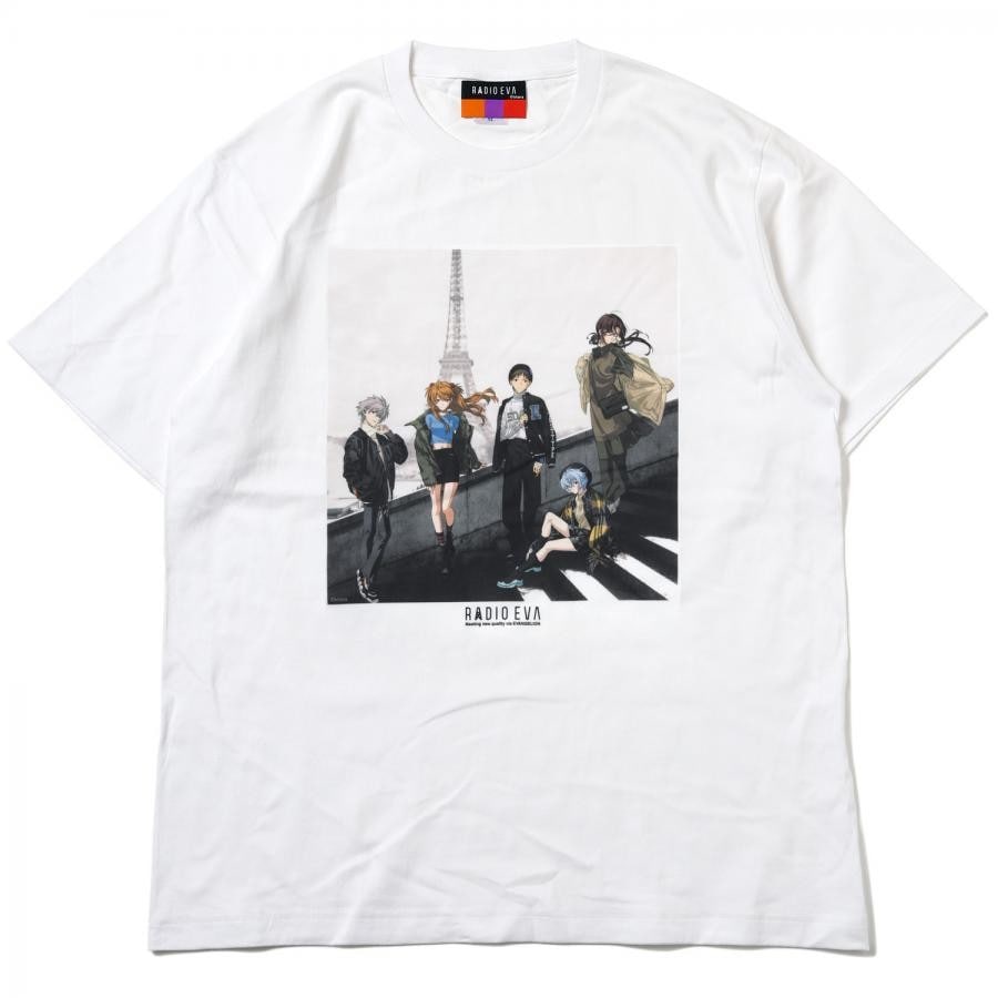 RADIO EVA Illustration T-Shirt γ (Mai Yoneyama) (WHITE(COLOR)) WHITE(COLOR) L
