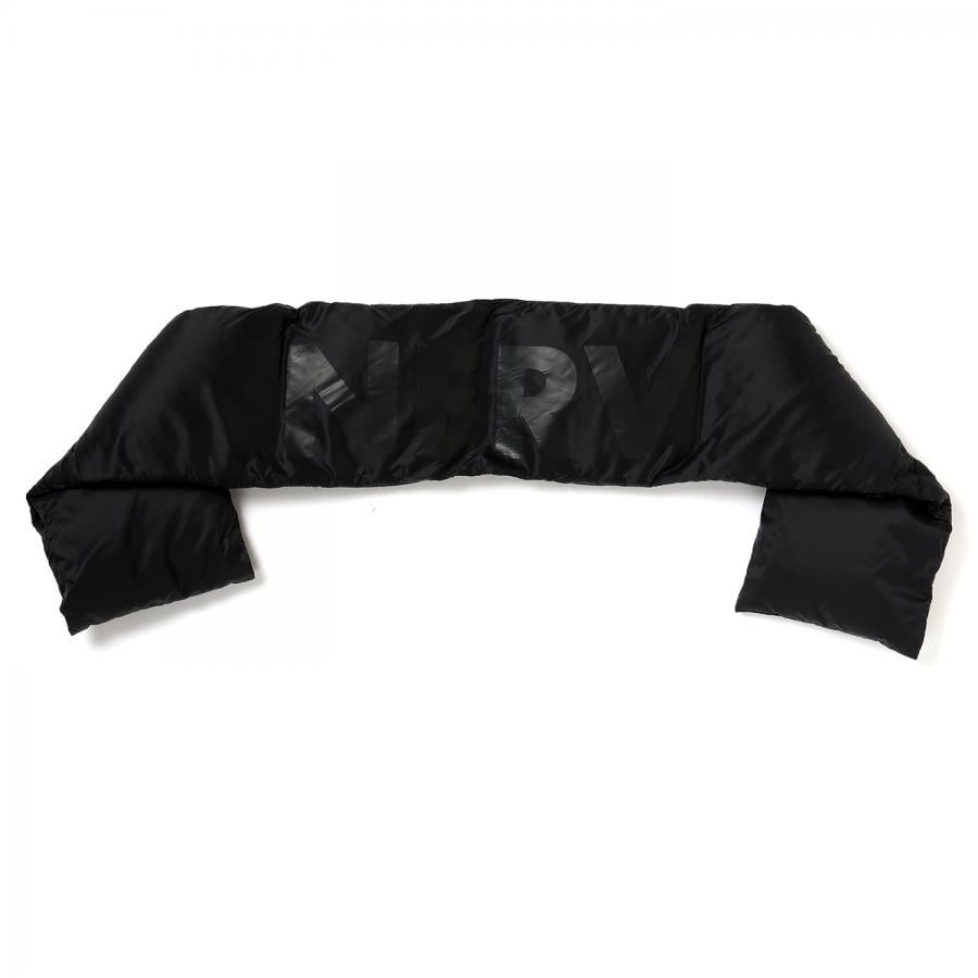 NERV PUFF MUFFLER (BLACK×BLACK)  【RADIO EVA LIMITED】 BLACK×BLACK FREE