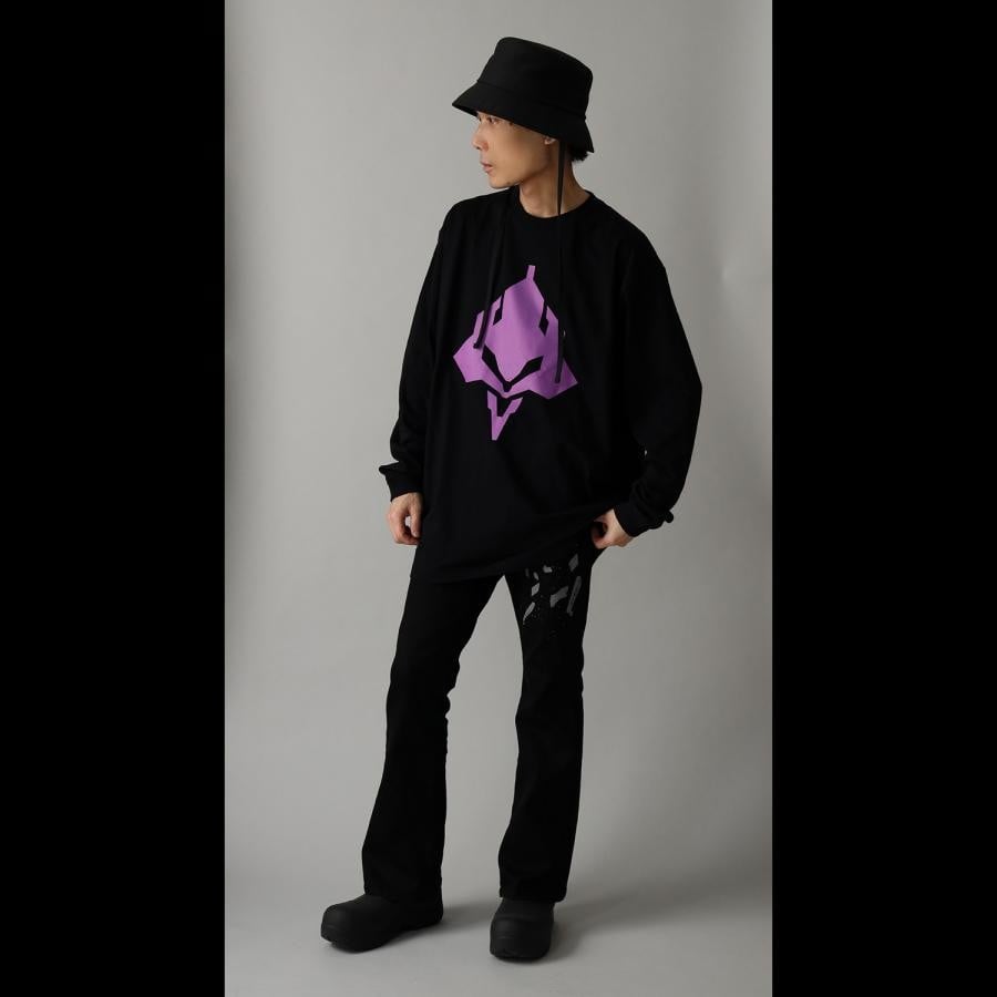 EVA Cutsew (BLACK×PURPLE) BLACK×PURPLE ONE SIZE