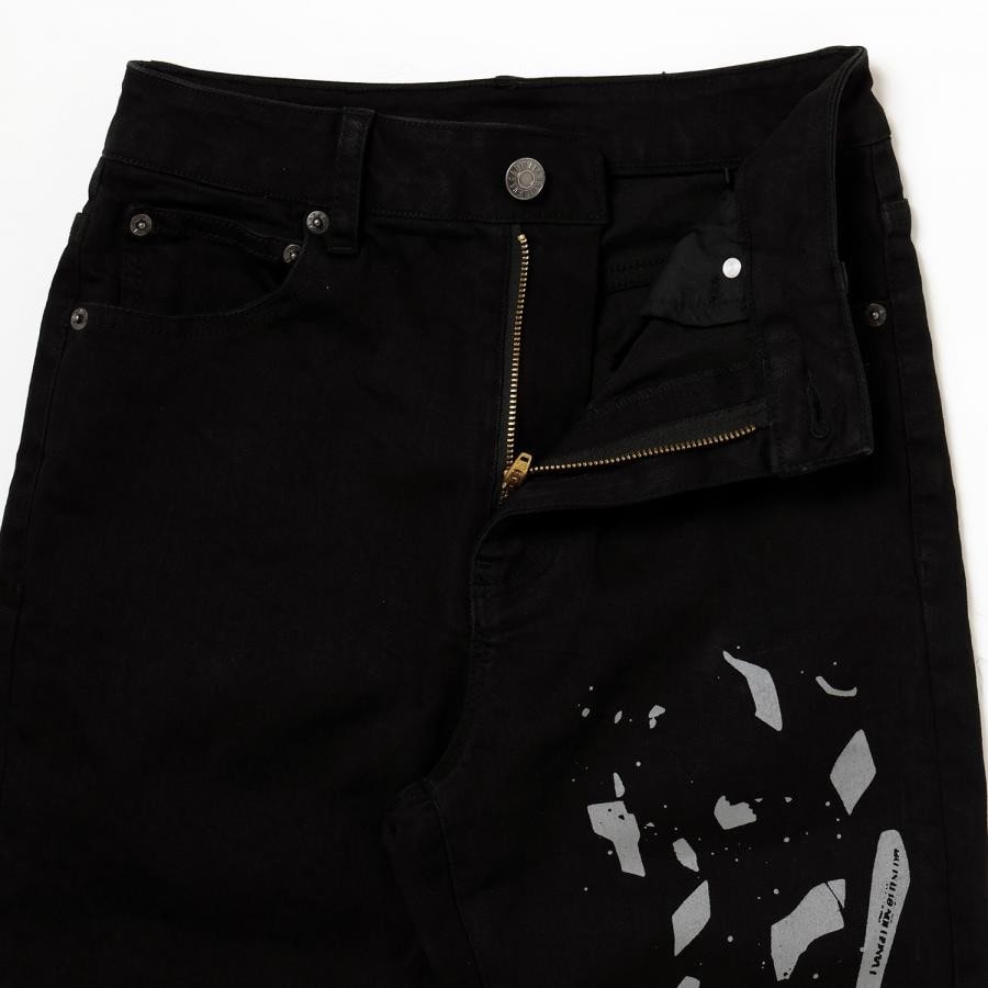 YAMIYO FLARE DENIM (BLACK) BLACK S
