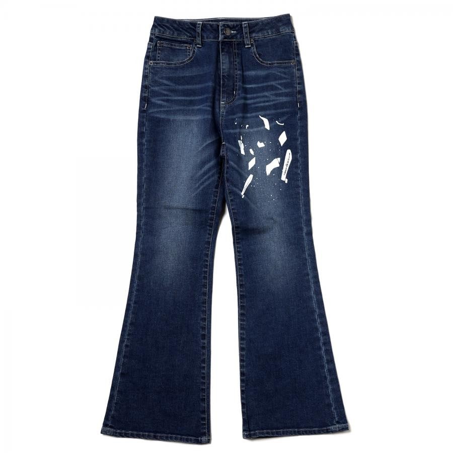 YAMIYO FLARE DENIM (INDIGO) INDIGO S