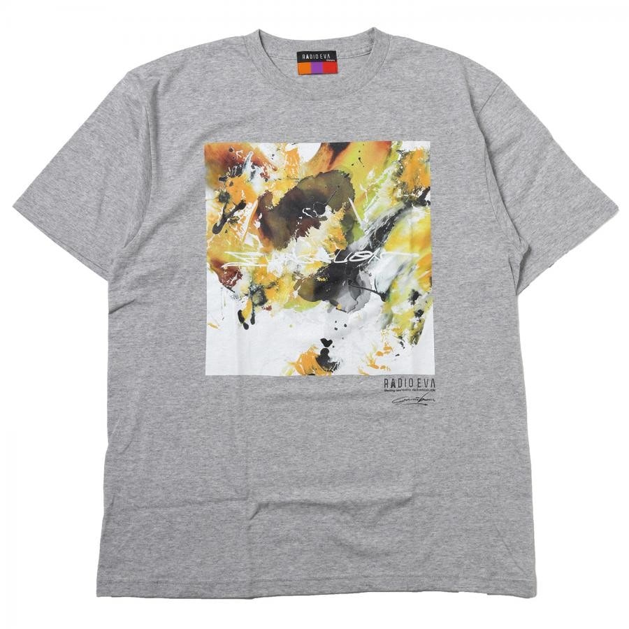 EVANGELION Painting T-Shirt by Cigarette-burns (GRAY(EVA-00)) GRAY(EVA-00) M