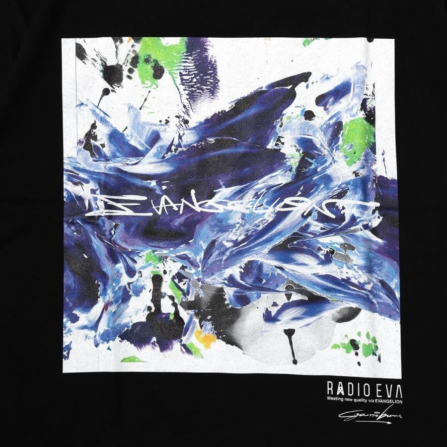EVANGELION Painting T-Shirt by Cigarette-burns (BLACK(EVA-01)) BLACK(EVA-01) M