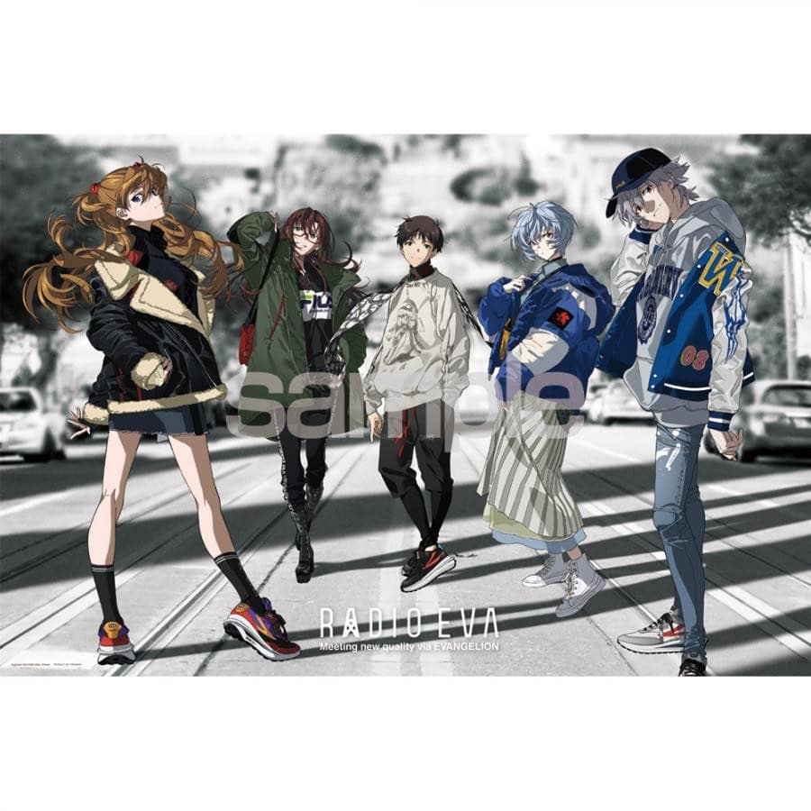 EVA STORE オリジナルジグソーパズル RADIO EVA Illustration (ウエストコースト) ウエストコースト -