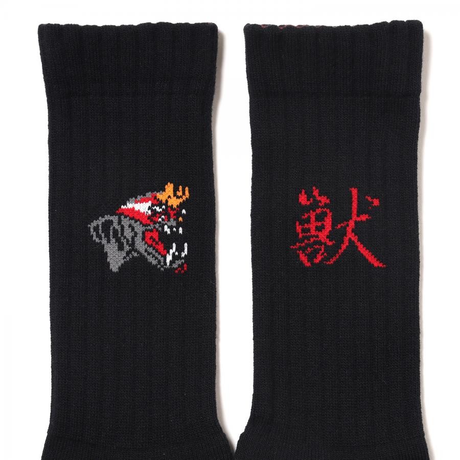EVANGELION SOCKS β (BLACK(THE BEAST)) BLACK(THE BEAST) FREE
