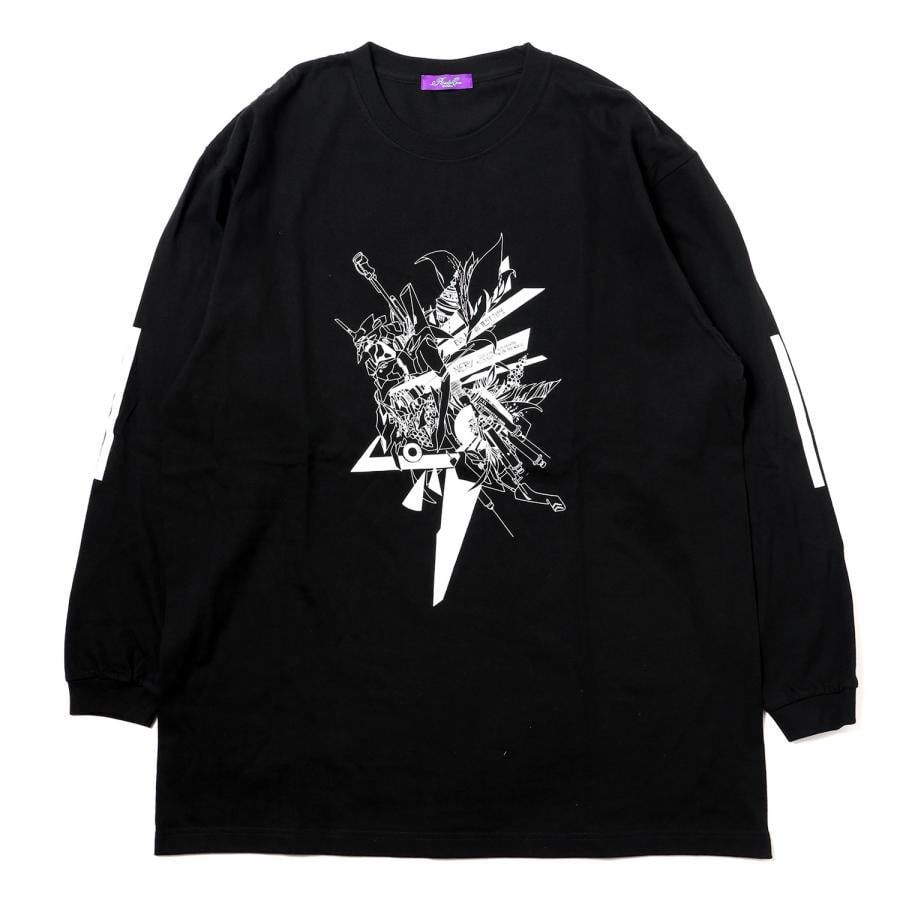 Abstract EVANGELION Solid Cutsew (KENTA KAKIKAWA) (BLACK(初号機)) BLACK(初号機) ONE SIZE