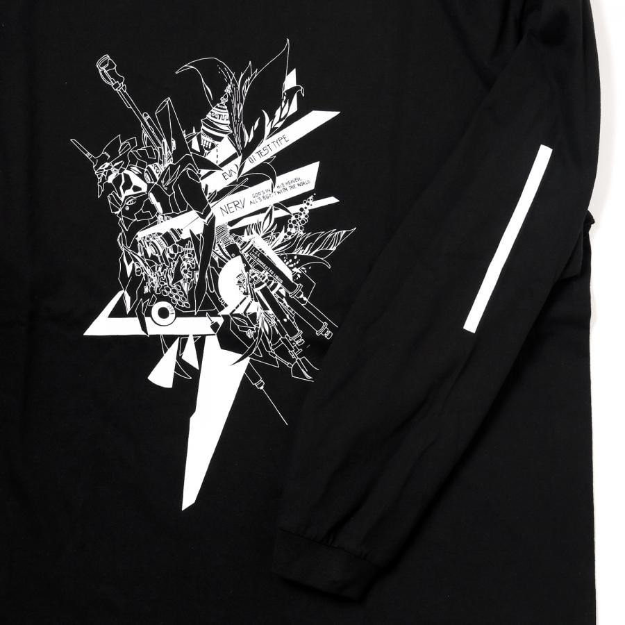 Abstract EVANGELION Solid Cutsew (KENTA KAKIKAWA) (BLACK(初号機)) BLACK(初号機) ONE SIZE