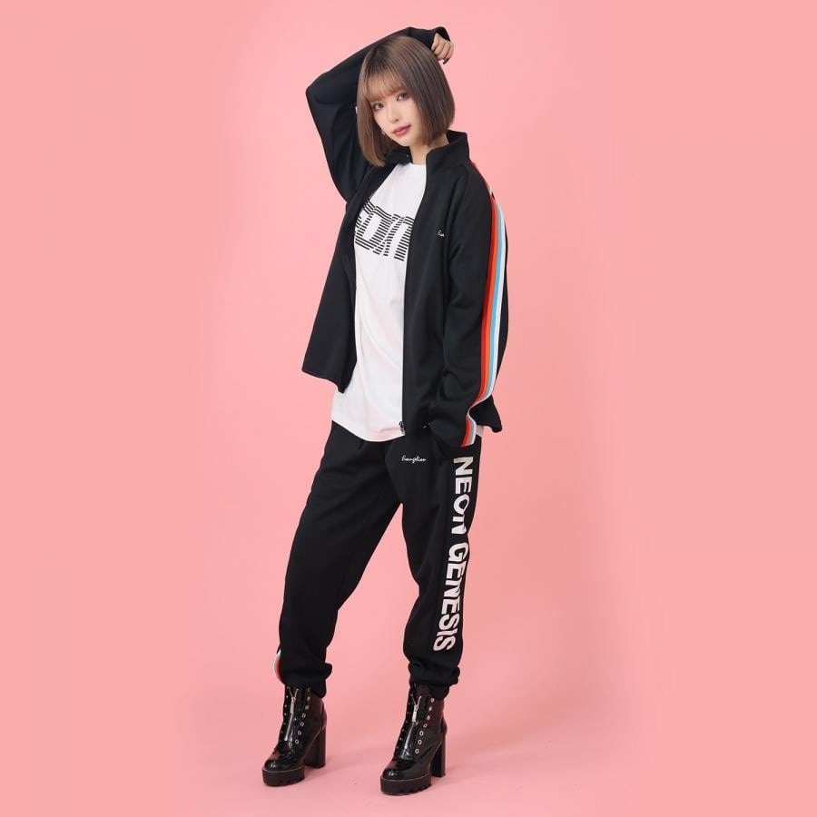 Rebuild of Evangelion Track Pants (BLACK) BLACK L