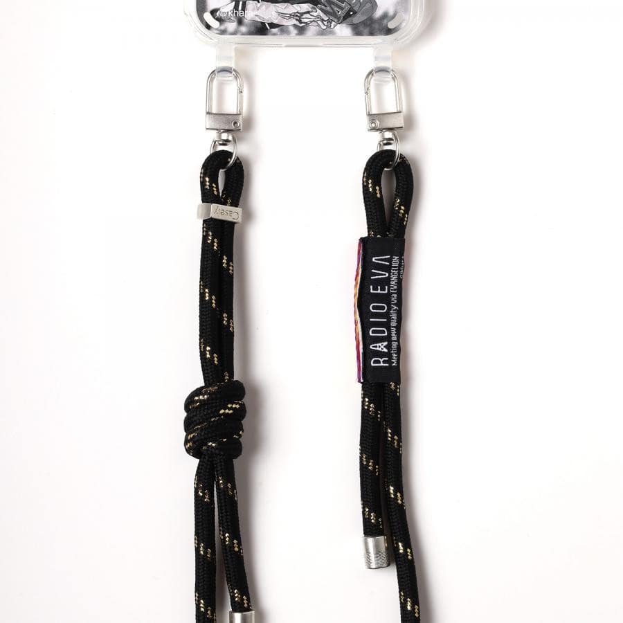 RADIO EVA STRAP MOBILE CASE by RADIO EVA STORE 2ND ANNIVERSARY(MONO)【受注生産商品（ご注文から40～60日でお届け予定）】 - iPhone 13 mini