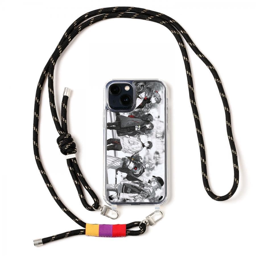 RADIO EVA STRAP MOBILE CASE by RADIO EVA STORE 2ND ANNIVERSARY(MONO)【受注生産商品（ご注文から40～60日でお届け予定）】 - iPhone 13 Pro