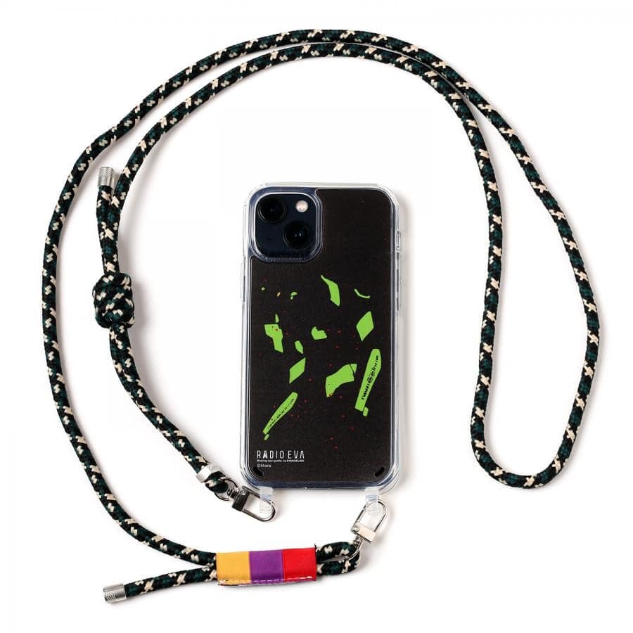 RADIO EVA STRAP MOBILE CASE by 闇夜【受注生産商品（ご注文から40～60日でお届け予定）】 - iPhone 13 mini