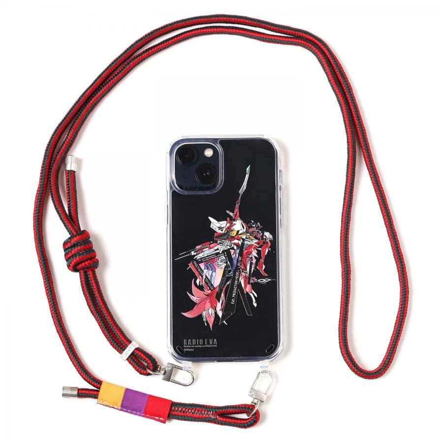 RADIO EVA STRAP MOBILE CASE by EVA-02(KENTA KAKIKAWA)【受注生産商品（ご注文から40～60日でお届け予定）】 - iPhone 6/6S/7/8/SE2/SE3