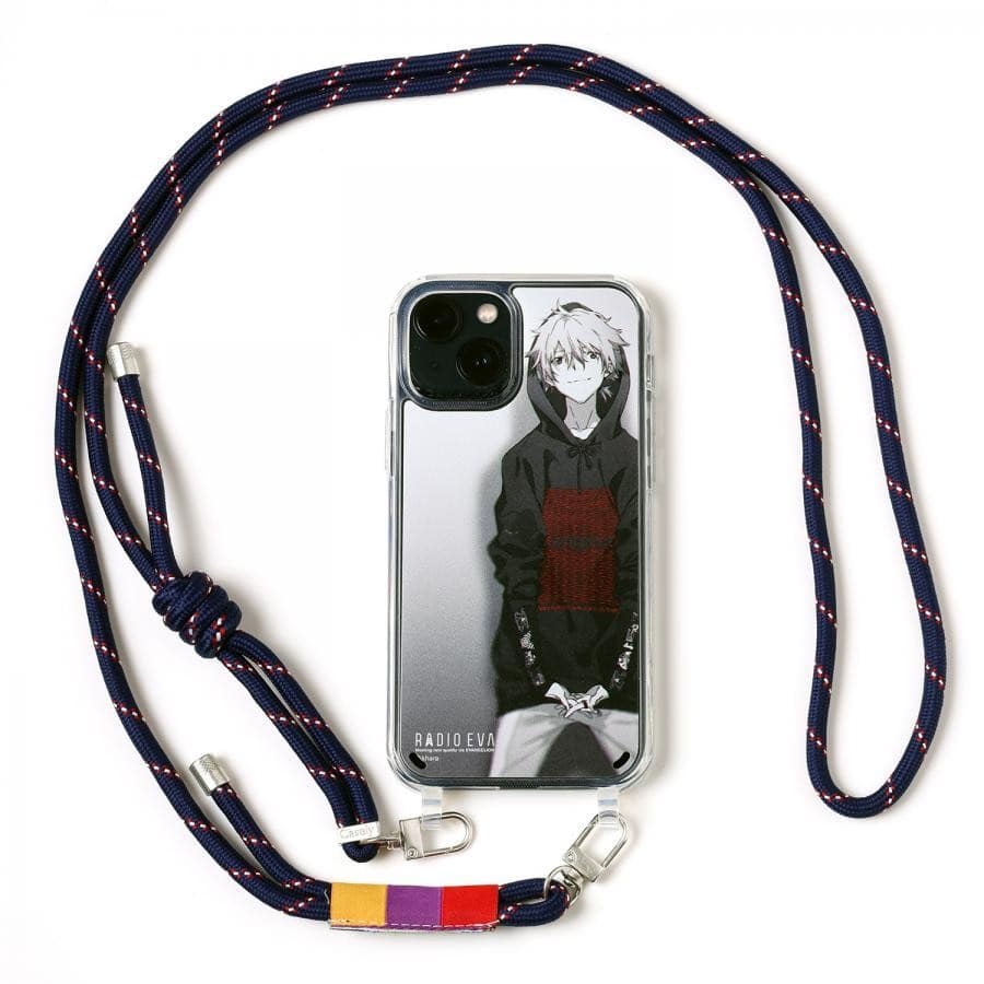 RADIO EVA STRAP MOBILE CASE by 渚カヲル【受注生産商品（ご注文から40～60日でお届け予定）】 - iPhone 13 mini