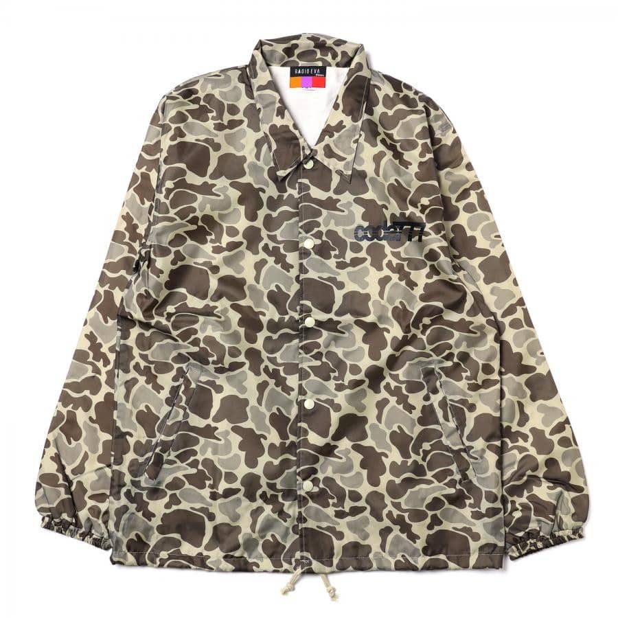 THE BEAST CAMOUFLAGE COACH JACKET (BEIGE) BEIGE XL