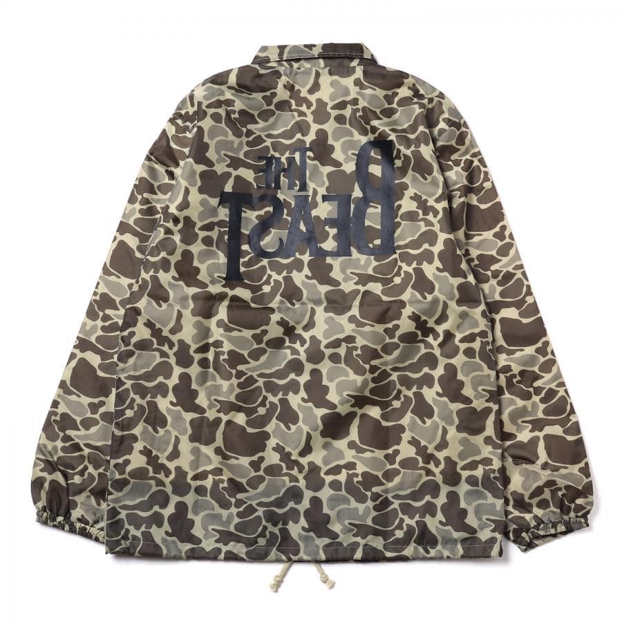 THE BEAST CAMOUFLAGE COACH JACKET (BEIGE) BEIGE XL
