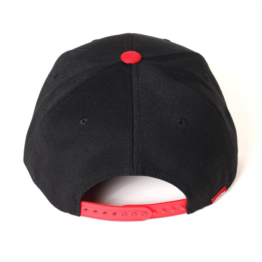 THE BEAST Embroidery Cap (BLACK×RED) BLACK×RED FREE