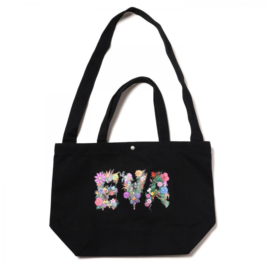 EVA Jewel & Flower 2way Tote Bag (BLACK(COLOR)) BLACK(COLOR) ONE SIZE